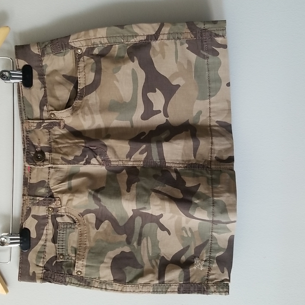 ZANADI  camouflage mini skirt